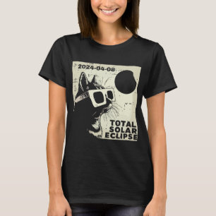 Camiseta Gles Total Eclipse Solar Abril 8 2024 Totalidad