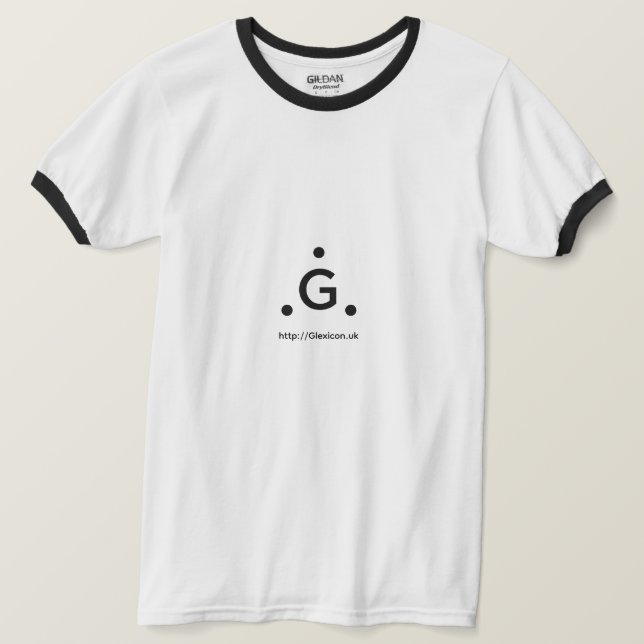 Camiseta Glexicon UK Timbre (Anverso del diseño)