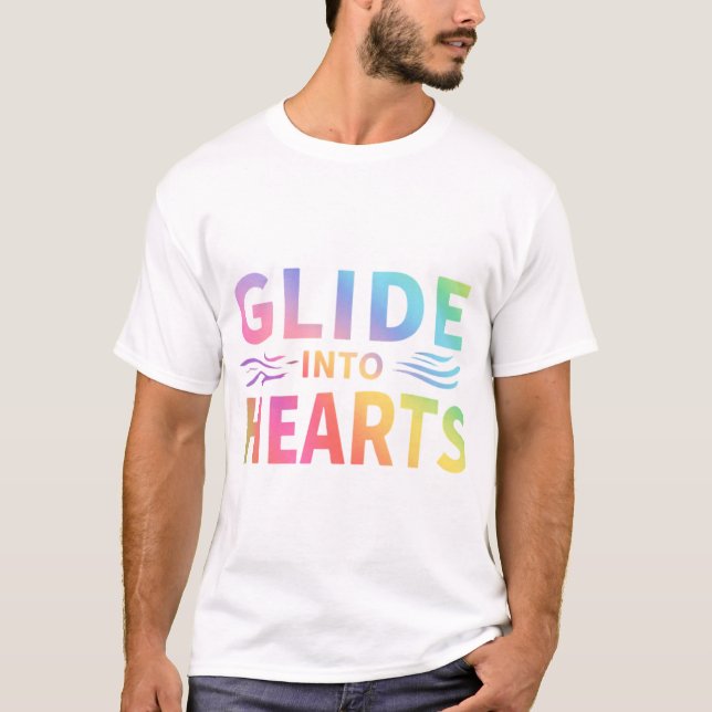 Camiseta Glide en el corazón (Anverso)