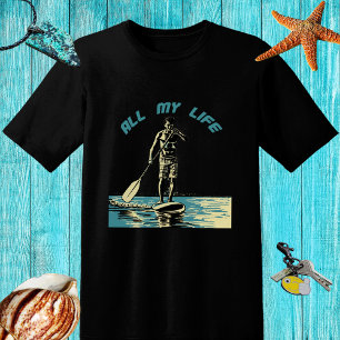 Camiseta Glide, paseo y surf en la tabla de remo