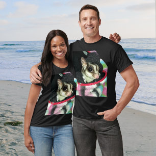 Camiseta Glider azucarero usando un Unisex Gorra