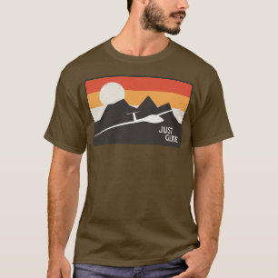 Camiseta Glider Pilot Gliding Retro De Avión En Alza