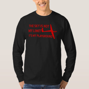 Camiseta Glider Pilot Para Hombres Mujeres Guay Avión