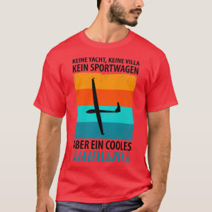 Camiseta Glider piloto planeador volador avión 24