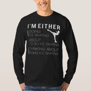 Camiseta Gliding and Grinning: Cita divertida de patinaje s