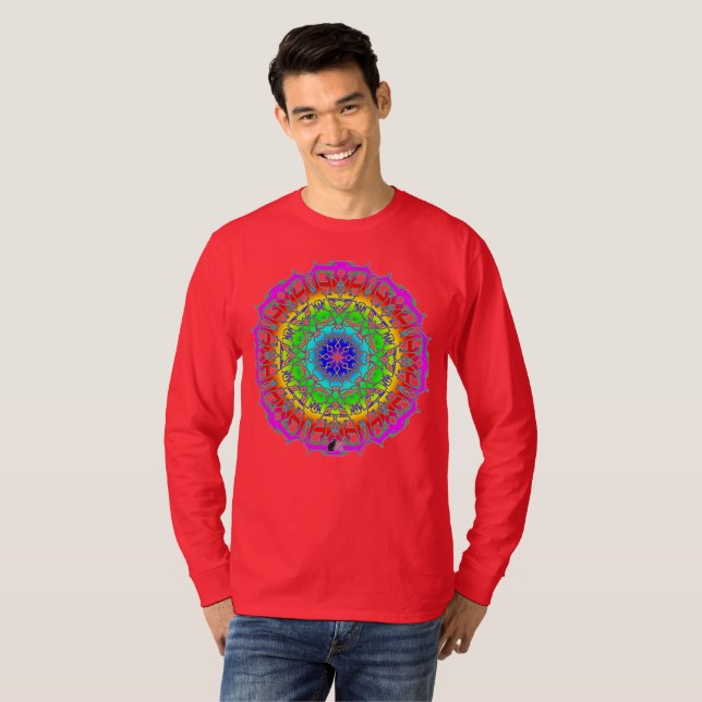 Camiseta Glifo de Espectros Fuertes (Anverso completo)