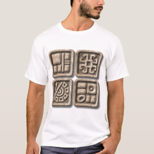 Camiseta Glifos maya
