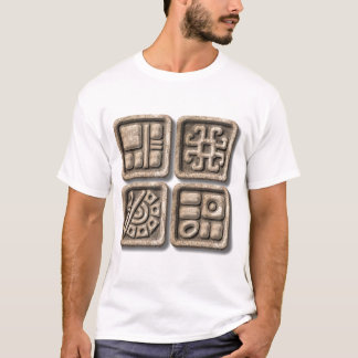 Camiseta Glifos maya