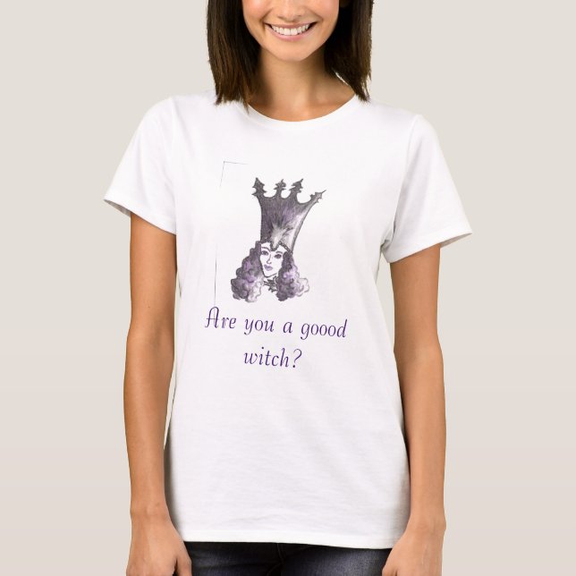 Camiseta ¿Glinda, es usted una bruja del goood? (Anverso)