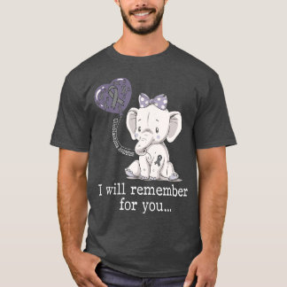 Camiseta Glioblastoma Awareness Elephant