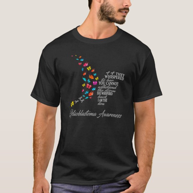 Camiseta Glioblastoma Warrior Glioblastoma Conciencia 5 (Anverso)