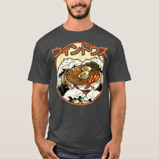 Camiseta Glitch Anime Estilo estético Japón Grunge Vaporwav