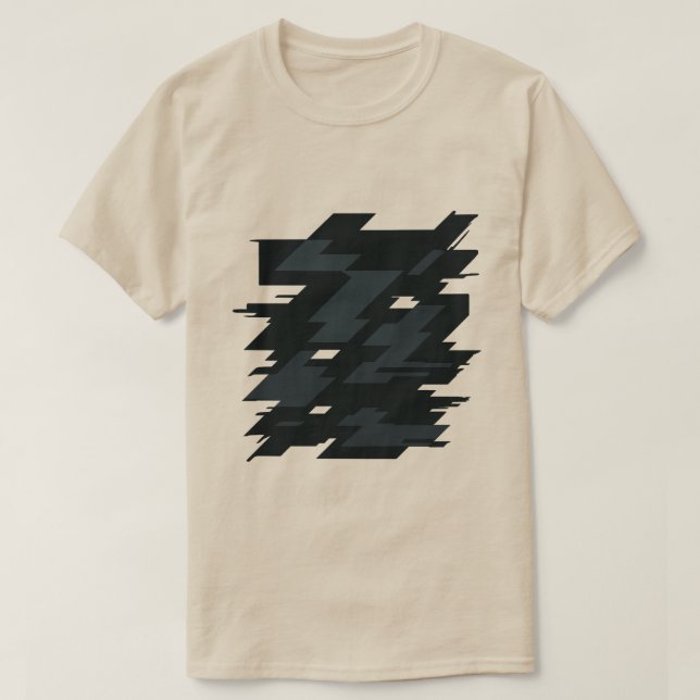 Camiseta Glitch Art Men's T-Shirt (Diseño del anverso)