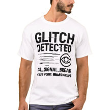 GLITCH DETECTADO - Transmisión de señal dañada