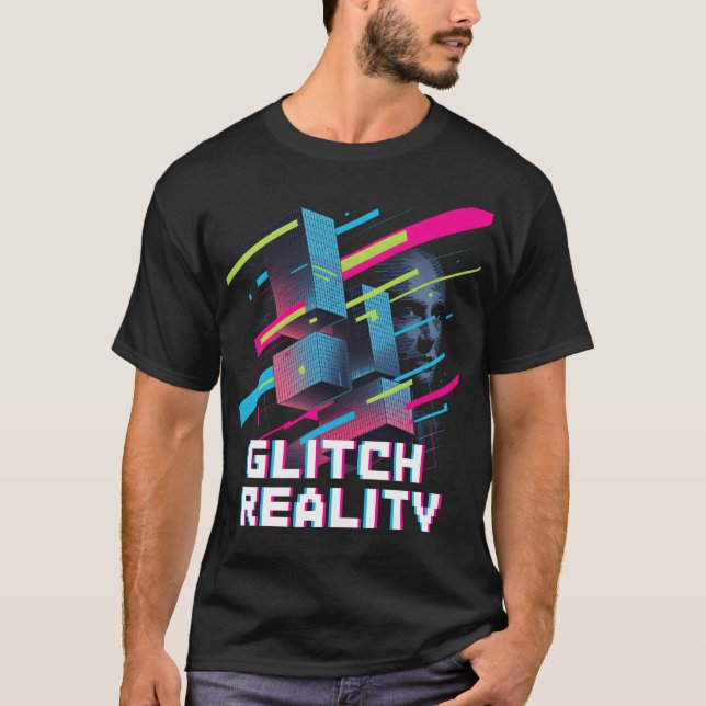 Camiseta Glitch Dreamscape (Anverso)