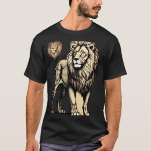 Camiseta Glitch Lion