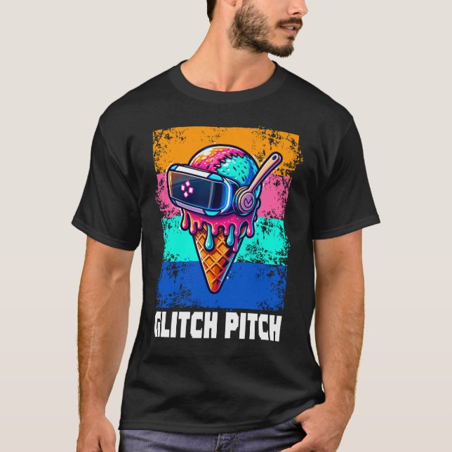 Camiseta Glitch Pitch (Anverso)