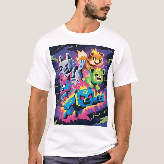 Camiseta Glitch Rampage (Anverso)