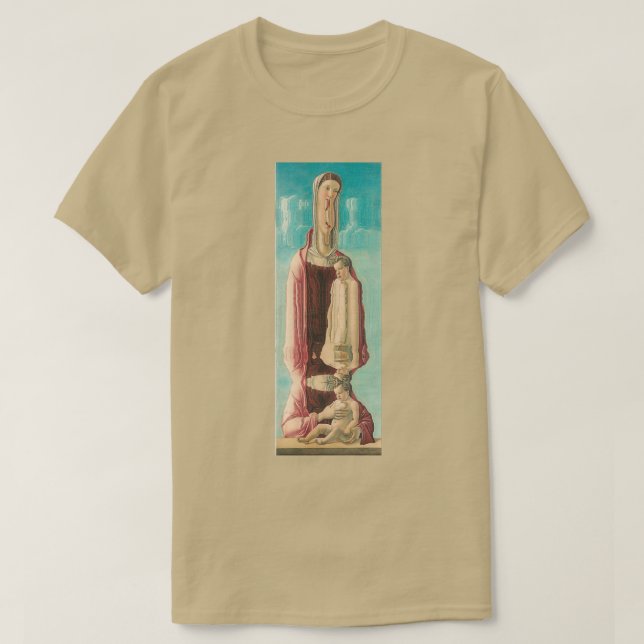 Camiseta Glitch renacentista (Diseño del anverso)