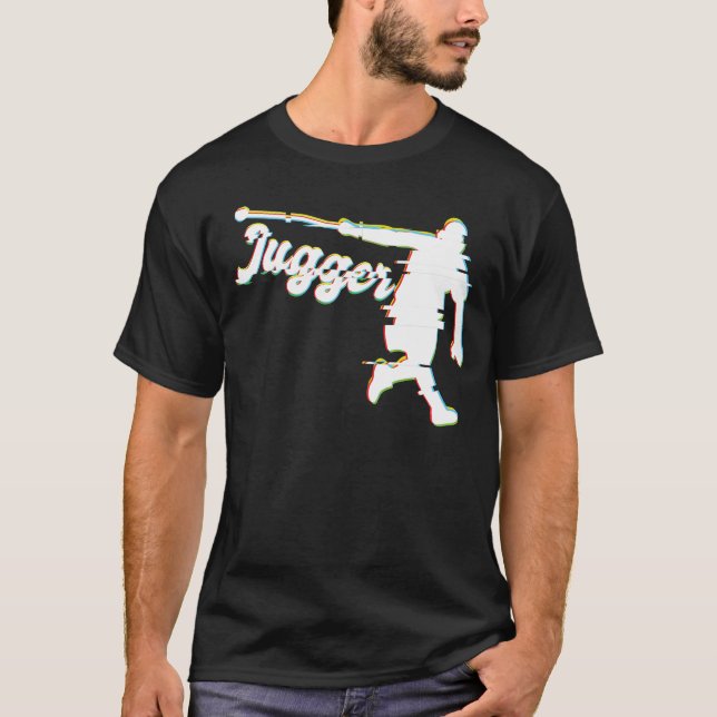 Camiseta Glitched Jugger Funny Jugger (Anverso)