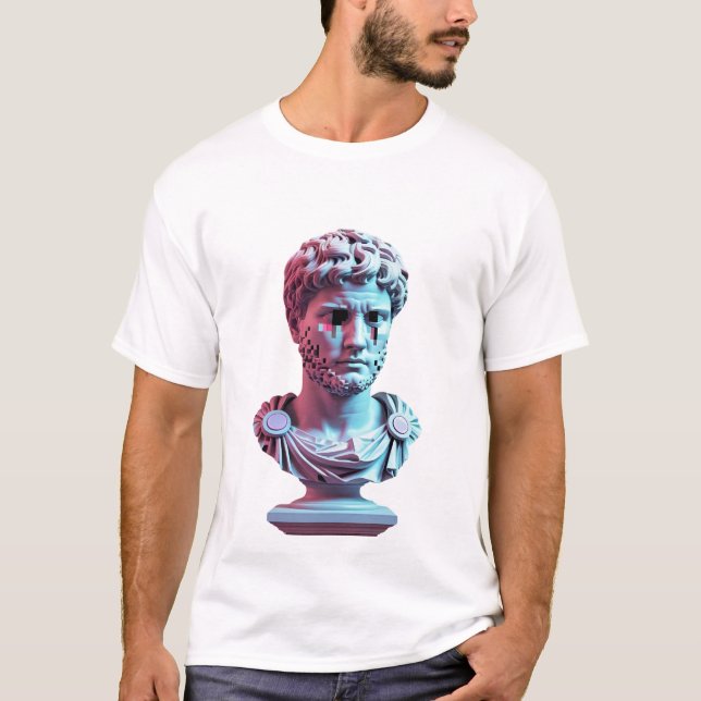 Camiseta Glitchwave Caesar Tee (Anverso)