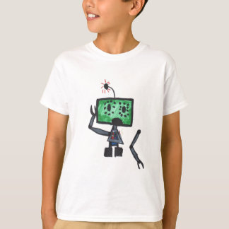 Camiseta Glitchy el robot