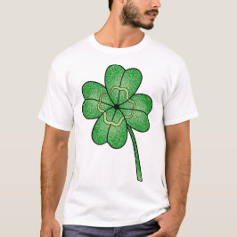 Camiseta Glitter Four Leaf Clover