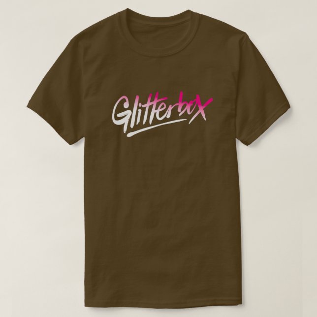 Camiseta Glitterbox Ibiza  (Diseño del anverso)