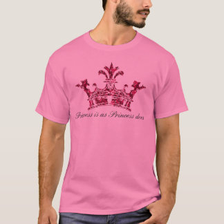 Camiseta glitterimage23, princesa es como hace la princesa
