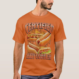 Camiseta Glizzy r Funny Wiener Hot Dog Meme Bootleg para Ho