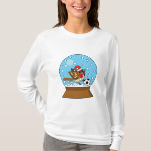 Camiseta Globe de nieve con juego de cuerdas con soplo