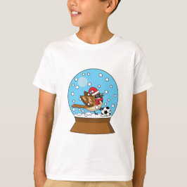 Camiseta Globe de nieve con juego de cuerdas con soplo