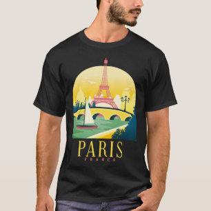 Camiseta Globetrotters en París oscuro