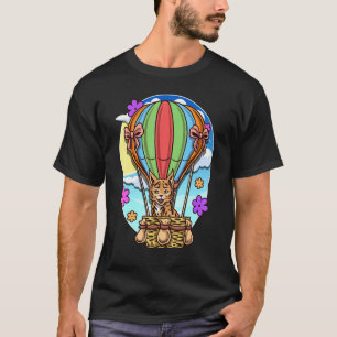 Camiseta Globo Aerostático Canadá Lince Gato Animales Exóti