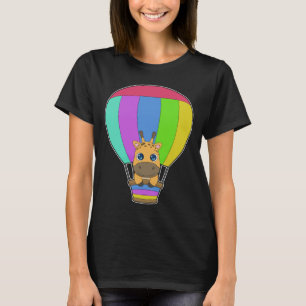 Camiseta Globo aerostático de jirafa