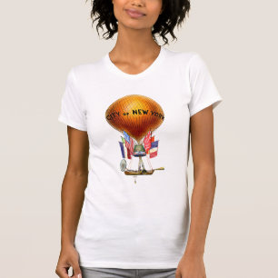 Camiseta Globo aerostático de la ciudad de Nueva York