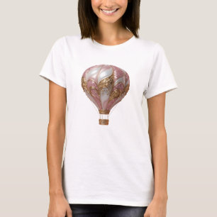 Camiseta Globo aerostático Snappy Gold GLAMOUR DORADO