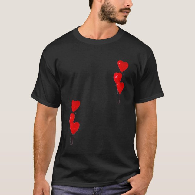 Camiseta globo con forma de corazón (Anverso)