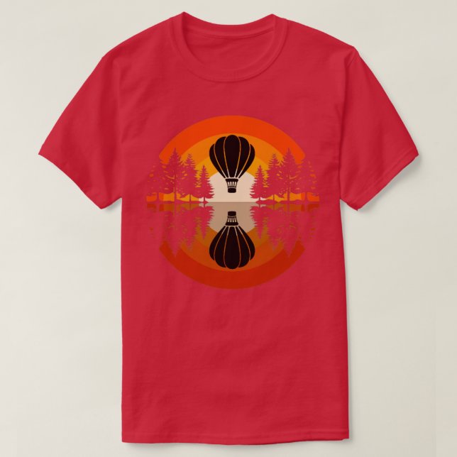 Camiseta Globo de aire caliente Balón globo globo globo 2 (Diseño del anverso)