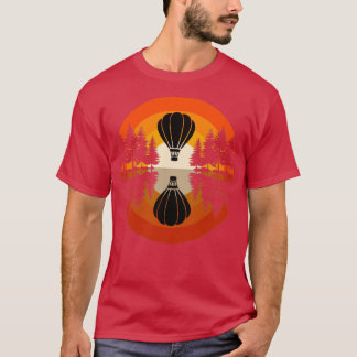 Camiseta Globo de aire caliente Balón globo globo globo 2