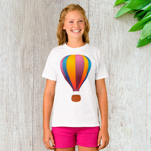 Camiseta Globo de aire caliente colorido