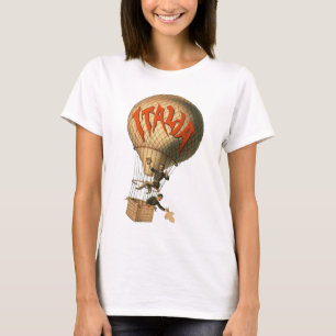 Camiseta Globo de aire caliente de Italia