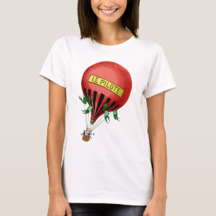 Camiseta Globo de aire caliente de Jardin de Tuileries