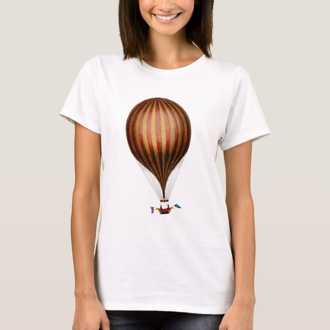 Camiseta Globo de aire caliente de Nassau Real (Anverso)