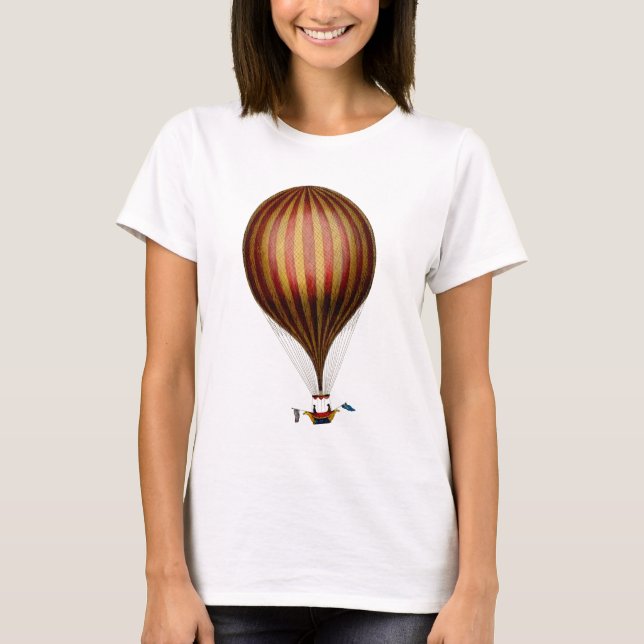 Camiseta Globo de aire caliente de Nassau Real (Anverso)
