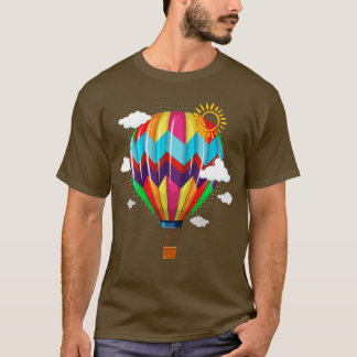 Camiseta Globo de aire caliente retro