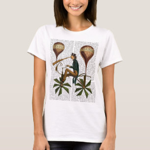 Camiseta Globo de aire caliente Voyage A La Lune
