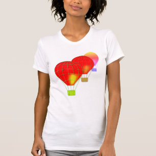 Camiseta Globo de aire rojo