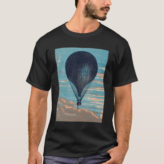 Camiseta Globo de aire vintage (Anverso)
