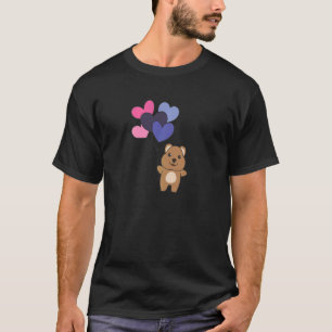 Camiseta Globo de bandera omnisexual Corazón Orgullo Lgbtq 